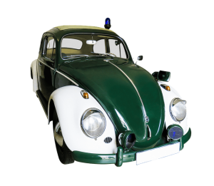 Oldtimer-Polizei-VW-Käfer